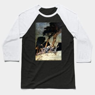 Dissonant Roars - Arthur Rackham Baseball T-Shirt